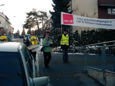 Lidl-Aktion in Konstanz