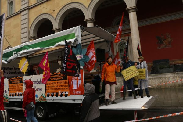 Demo München. Foto: Severin Böhmer