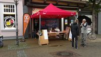 Infostand in Celle