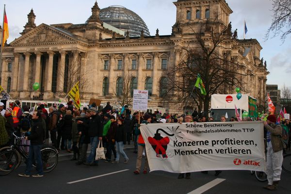 Gegen Ende der Route