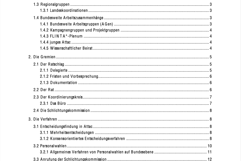Bild der Titelseite der Regelsammlung