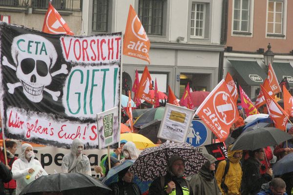 Demo München. Foto: Manfred Bauer