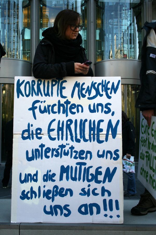 Aufruf zum Protest