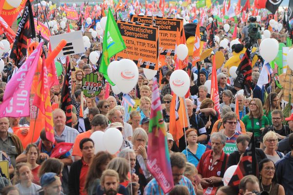 Demo Köln. Foto: Lisabeth Hoff